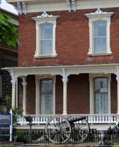 Sherman House Museum, front of the museum